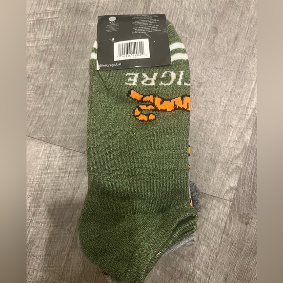 LE TIGRE 6 PACK MEN'S LOW CUT SOCKS TRAINING STYLE #TIGER SHOE SIZE 6-12 NWT - Picture 5 of 16